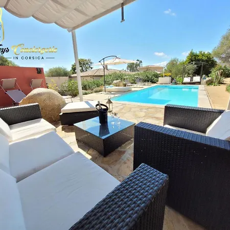 Casa Salya 8 Pers Piscine Privee Chauffee San Cipriano Hébergement de vacances Lecci